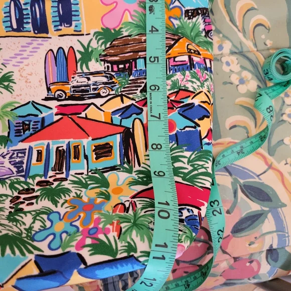 Dooney & Bourke Sandbar Large Tulip Shopper ~ Beachy ~ Coastal ~ VGUC w/tags - Picture 13 of 16